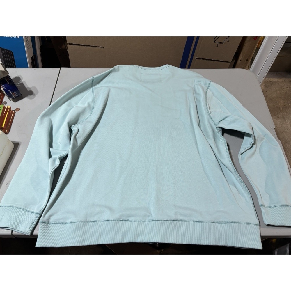 IZOD Men's Saltwater Long Sleeve French Terry Crewneck Sweatshirt, XXL‎ - Picture 3 of 6